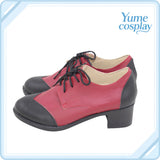 ツイステッドワンダーランド ハーツラビュル寮 リドル・ローズハート Riddle Rosehearts 制服(R) コスプレ靴 コスプレブーツ ACS-1130