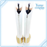 魔法少女まどか☆マギカ 巴 マミ コスプレ靴 コスプレブーツ ACS-3001