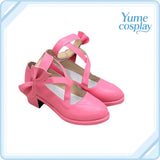 BanG Dream!(バンドリ!) 丸山彩 Pastel*Palettes コスプレ靴 コスプレブーツ ACS-312