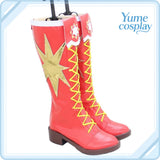 アイカツ! 星宮いちご ソレイユver. コスプレ靴 コスプレブーツ ACS-6883