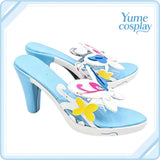 アイカツスターズ! 白鳥ひめ キュートなようせい コスプレ靴 コスプレブーツ ACS-7614
