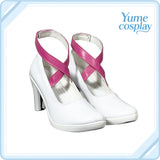 BanG Dream!(バンドリ!) Pastel*Palettes 丸山彩 シーズン3衣装 コスプレ靴 コスプレブーツ ACSCG1973