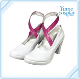 BanG Dream!(バンドリ!) Pastel*Palettes 丸山彩 シーズン3衣装 コスプレ靴 コスプレブーツ ACSCG1973