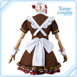 バーチャルYouTuber Vtuber ココスコラボ衣装 メイド服 月ノ美兎 コスチューム CG1786WMY