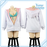 学園アイドルマスター 藤田ことね キミとセミブルー 水着 コスチューム CG1839-4WMY