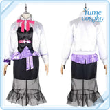 バーチャルYouTuber Vtuber 狂蘭メロコ(Meloco Kyoran) メイド服 コスプレ衣装 DM10447