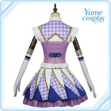 アイカツ! 紫吹蘭 パレード コスプレ衣装 DM2088
