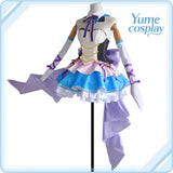 Re:ゼロから始める異世界生活 エミリア アイドルVer コスプレ衣装 DM2692