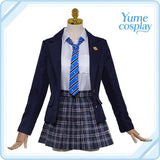 バーチャルYouTuber VTuber 白銀ノエル 制服 コスプレ衣装 DM5302