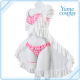 アークナイツ エイヤフィヤトラ 水着 夏の花弁FA018 コスプレ衣装 DM9177