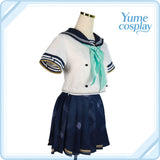バーチャルYouTuber VTuber 風真いろは セーラー服 コスプレ衣装 DM9221