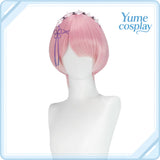 Re:ゼロから始める異世界生活 レム ラム コスプレウィッグ F-4765