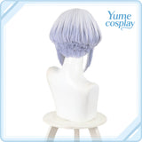 ロックは淑女の嗜みでして 白矢環 コスプレウィッグ F-5434