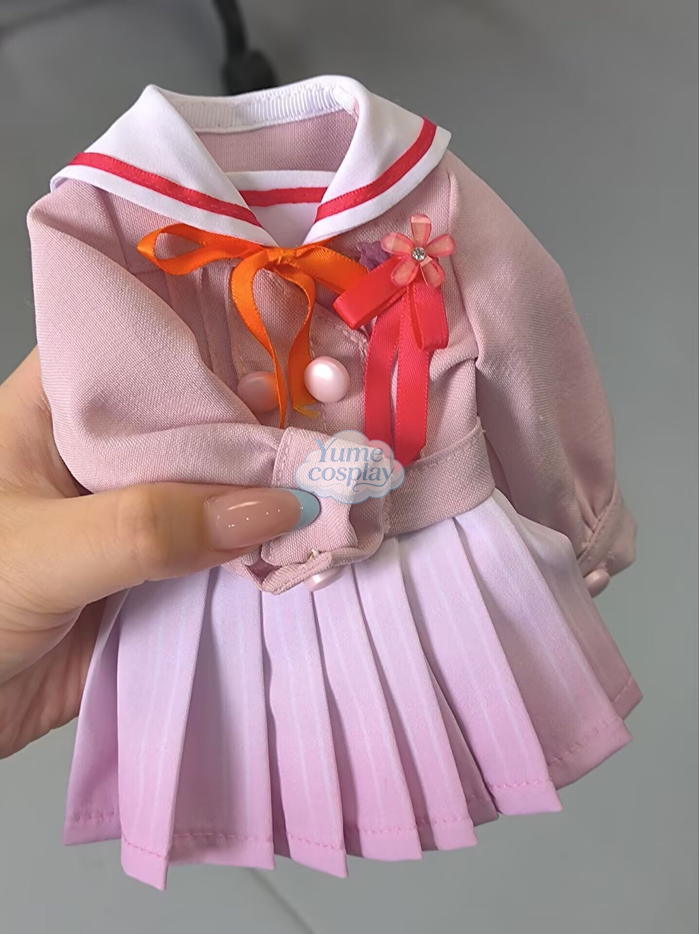 学園アイドルマスター　学マス　桜フォトグラフ　制服　葛城リーリヤ　月村手毬　篠澤広　倉本千奈　十王星南　藤田ことね　姫崎莉波　有村麻央　コスプレ衣装　ドール衣装　BJD　1/4　ドール用衣装　WY008