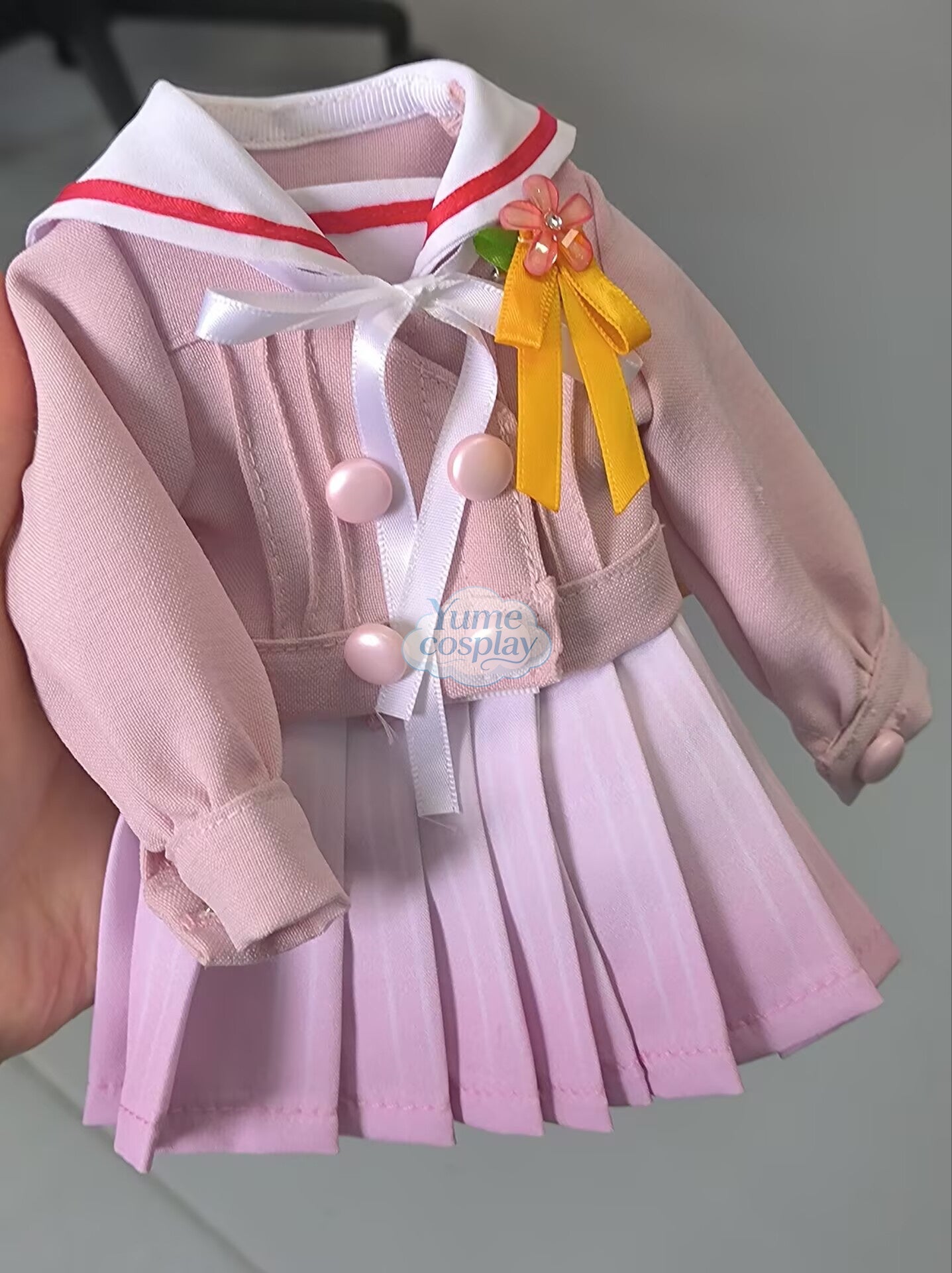 学園アイドルマスター　学マス　桜フォトグラフ　制服　葛城リーリヤ　月村手毬　篠澤広　倉本千奈　十王星南　藤田ことね　姫崎莉波　有村麻央　コスプレ衣装　ドール衣装　BJD　1/4　ドール用衣装　WY008