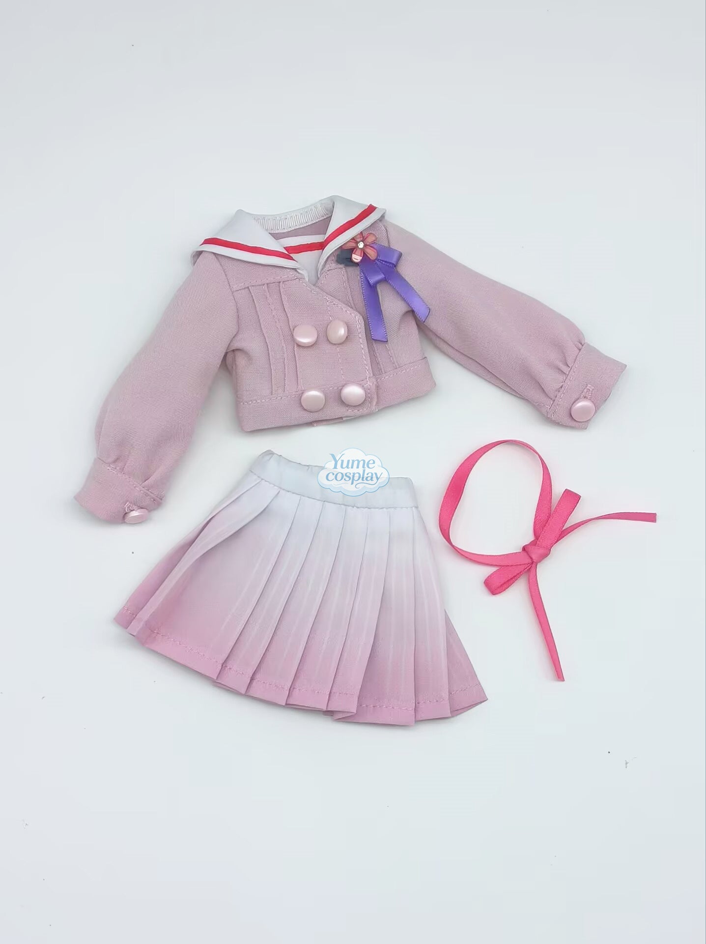 学園アイドルマスター　学マス　桜フォトグラフ　制服　葛城リーリヤ　月村手毬　篠澤広　倉本千奈　十王星南　藤田ことね　姫崎莉波　有村麻央　コスプレ衣装　ドール衣装　BJD　1/4　ドール用衣装　WY008