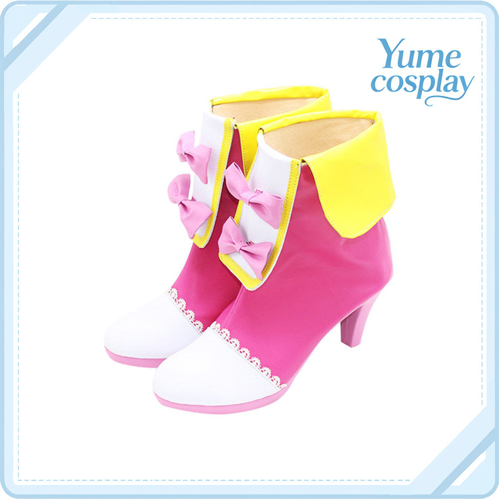 アイカツ!　星宮いちご　コスプレ靴　コスプレブーツ　ACS-1373