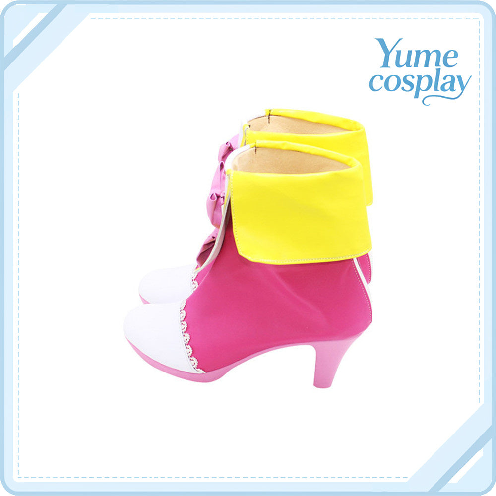 アイカツ!　星宮いちご　コスプレ靴　コスプレブーツ　ACS-1373