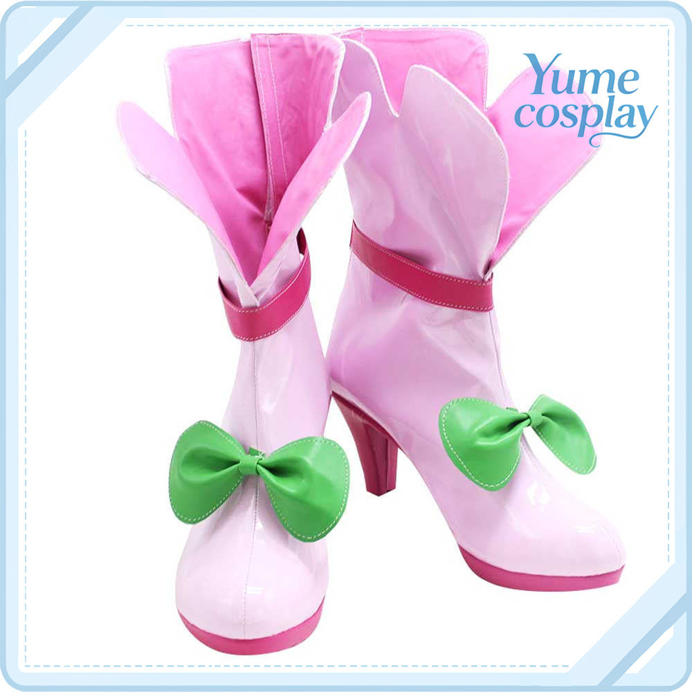 ヒーリングっど❤︎プリキュア　花寺のどか　コスプレ靴　コスプレブーツ　ACS-1578
