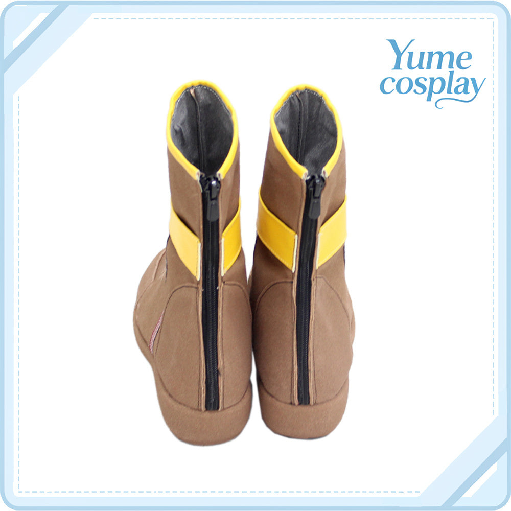 ウマ娘プリティーダービー　マヤノトップガン　勝負服　コスプレ靴　コスプレブーツ　ACS-2038