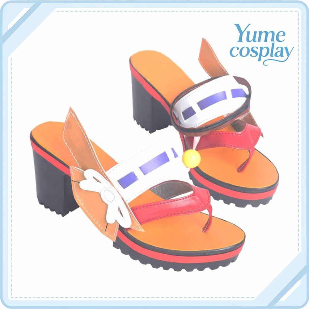 原神(げんしん)　八重神子(やえみこ)　コスプレ靴　コスプレブーツ　ACS-2127
