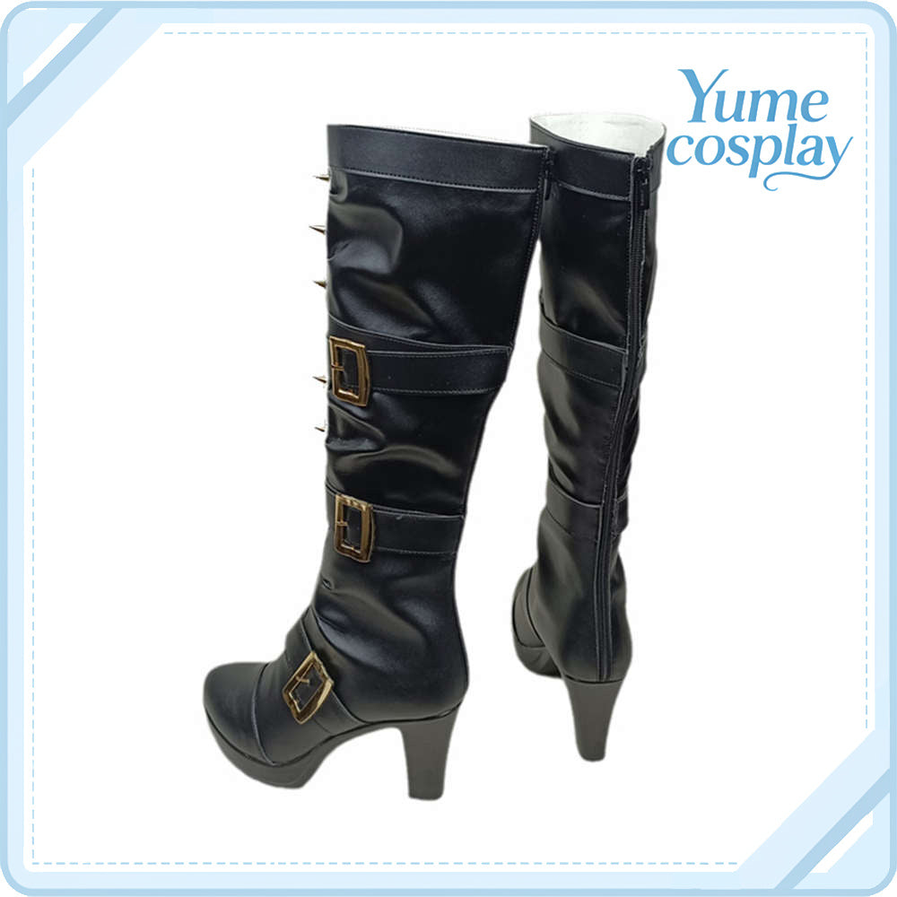 ニューダンガンロンパV3　みんなのコロシアイ新学期　入間美兎　コスプレ靴　コスプレブーツ　ACS-2135