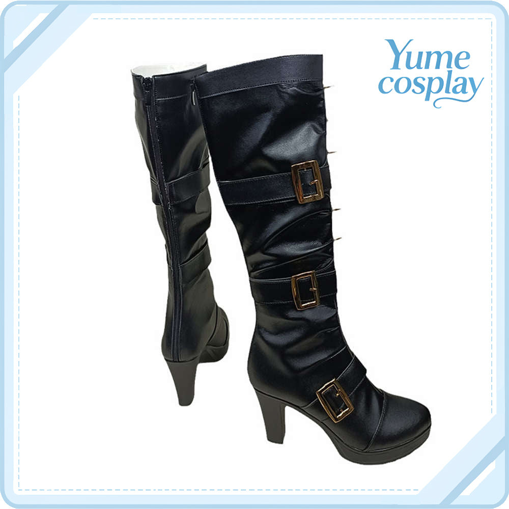 ニューダンガンロンパV3　みんなのコロシアイ新学期　入間美兎　コスプレ靴　コスプレブーツ　ACS-2135
