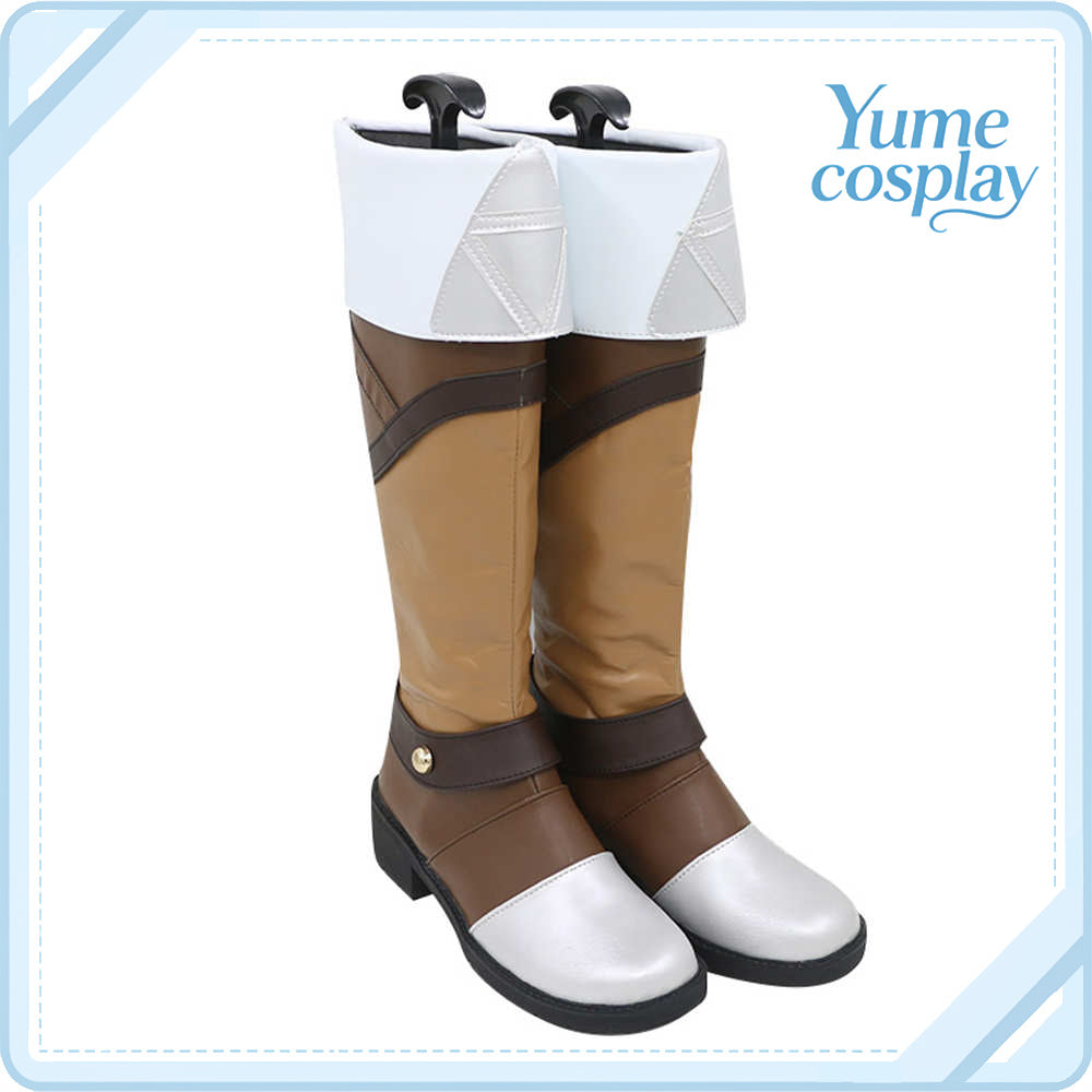 ゼルダの伝説　ブレスオブザワイルド　ゼルダ姫　コスプレ靴　コスプレブーツ　ACS-2185