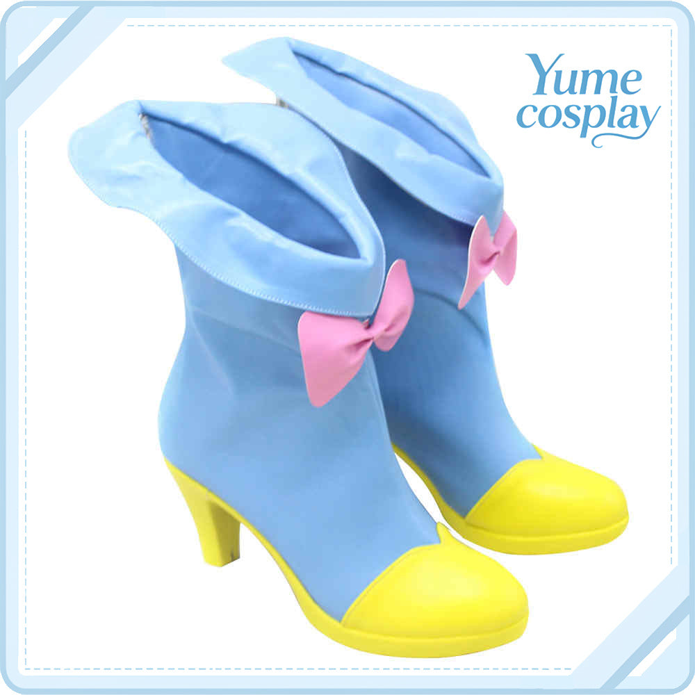 デリシャスパーティー♡プリキュア　芙羽ここね(キュアスパイシー)　コスプレ靴　コスプレブーツ　ACS-2681