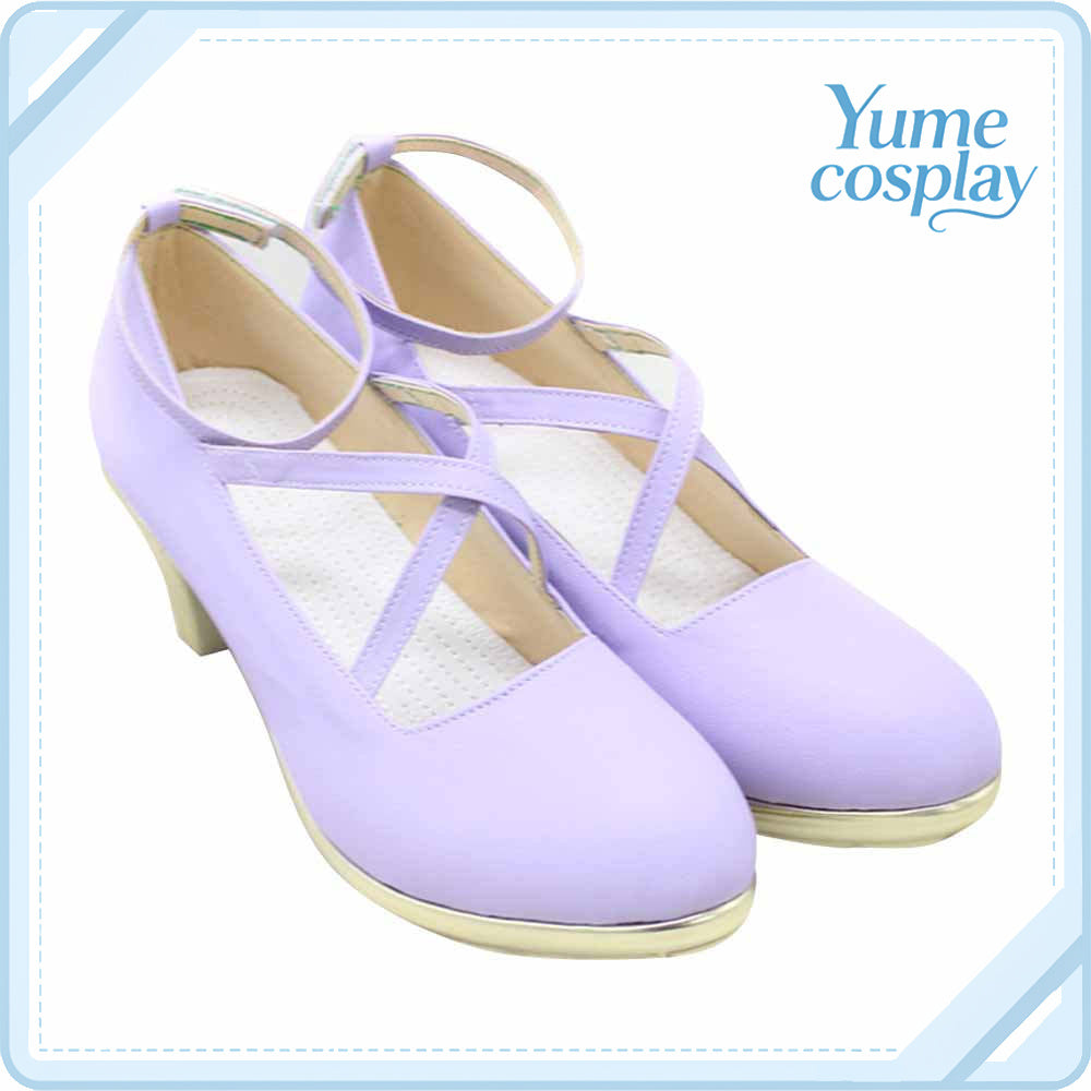 アイドルマスター　ミリオンライブ！　シアターデイズ　白石紬　私服　コスプレ靴　コスプレブーツ　ACS-2762