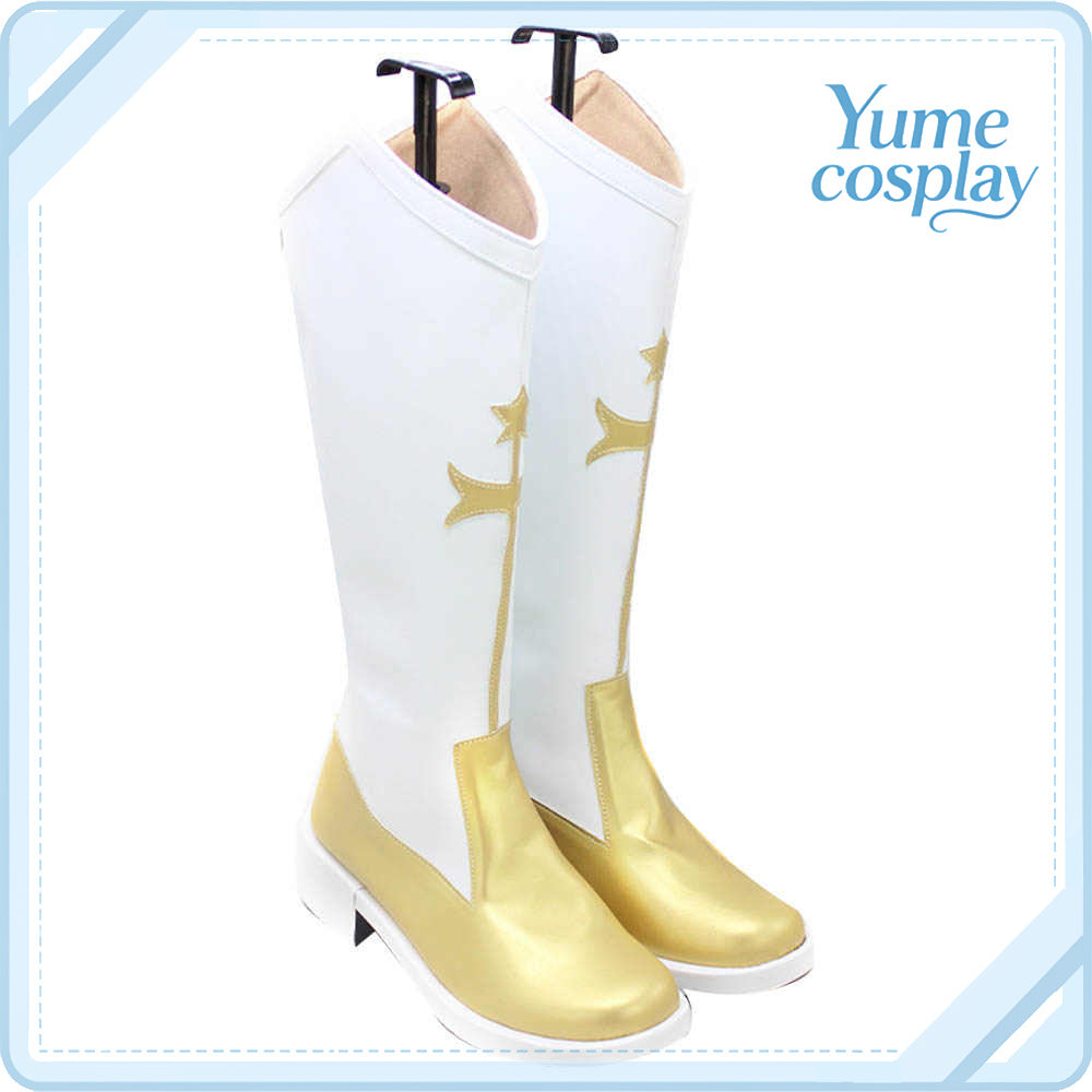 魔法少女まどか☆マギカ　巴　マミ　コスプレ靴　コスプレブーツ　ACS-3001