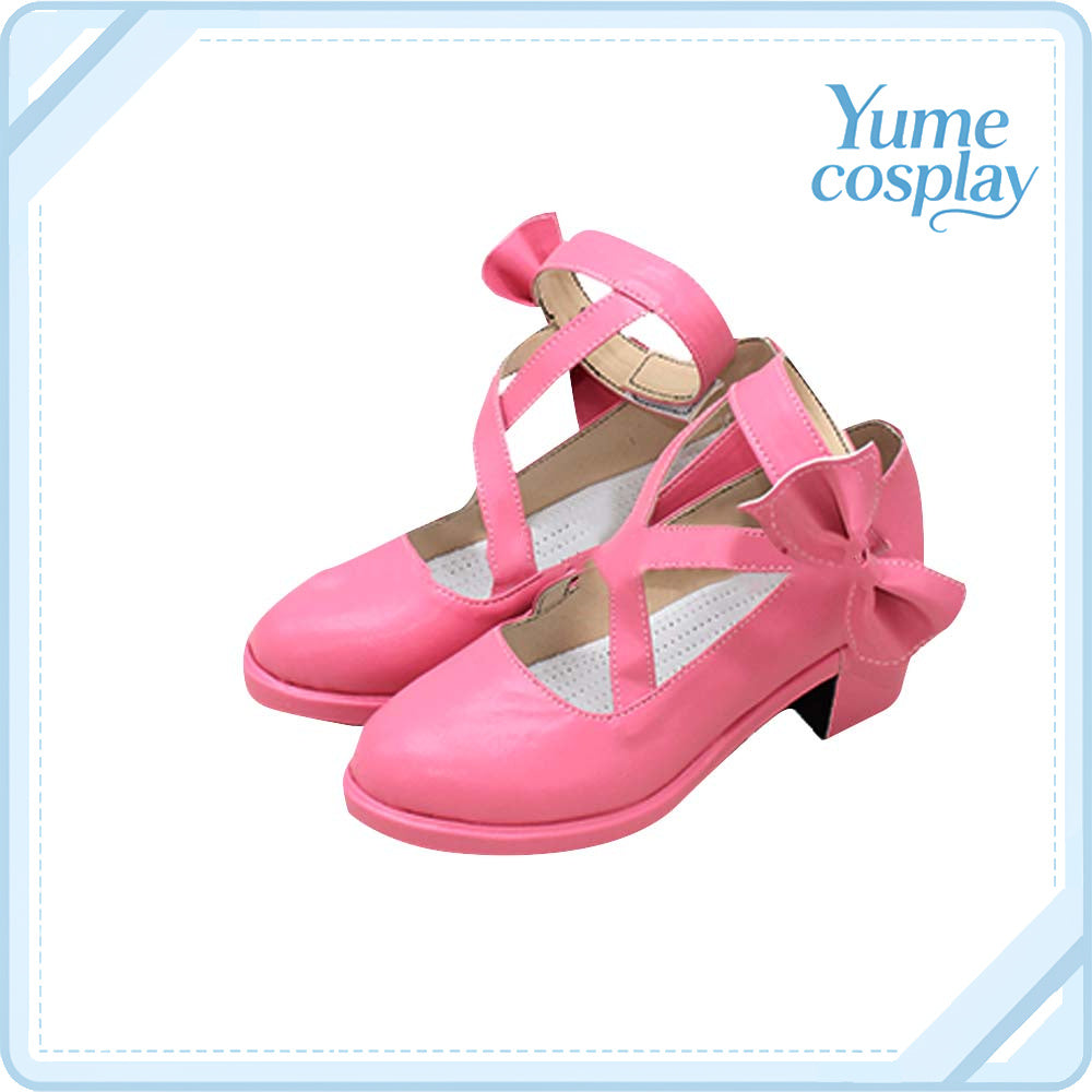 BanG　Dream!（バンドリ！）　丸山彩　Pastel*Palettes　コスプレ靴　コスプレブーツ　ACS-312