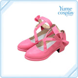 BanG　Dream!（バンドリ！）　丸山彩　Pastel*Palettes　コスプレ靴　コスプレブーツ　ACS-312