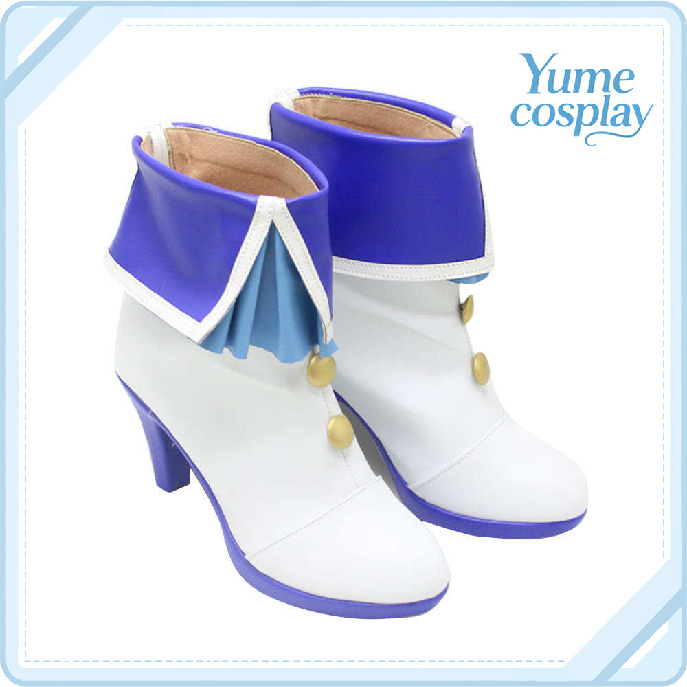 ブルーアーカイブ　早瀬ユウカ　イタズラ☆ストレート　コスプレ靴　コスプレブーツ　ACS-3199