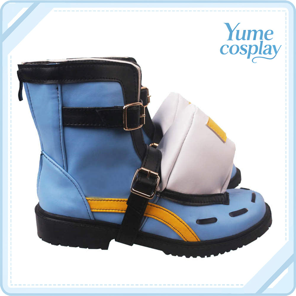 GUILTY　GEAR（ギルティギア）　ブリジット　なりきり衣装　コスプレ靴　コスプレブーツ　ACS-3218