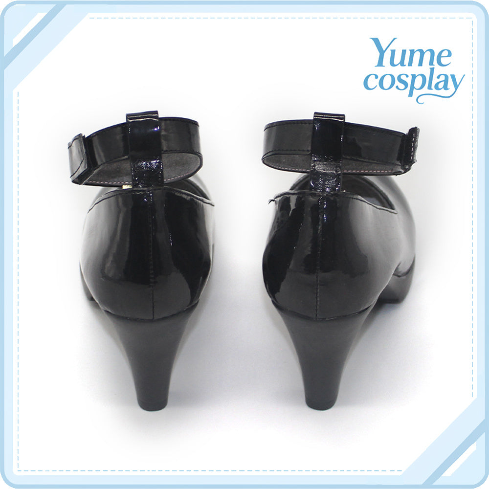 ブルーアーカイブ　黒舘ハルナ　コスプレ靴　コスプレブーツ　ACS-4262