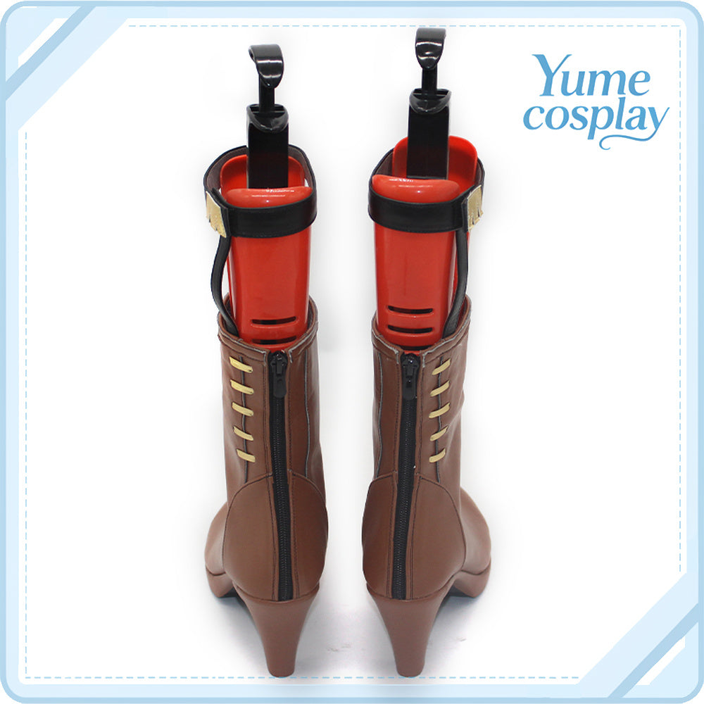 ブルーアーカイブ　若葉ヒナタ　コスプレ靴　コスプレブーツ　ACS-4269