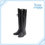 勝利の女神：NIKKE　ノワール　ブラックラビット　コスプレ靴　コスプレブーツ　ACS-4790