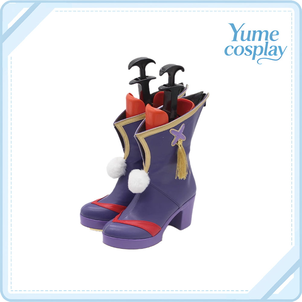 ウマ娘プリティーダービー　トウカイテイオー　秋衣装　コスプレ靴　コスプレブーツ　ACS-4799