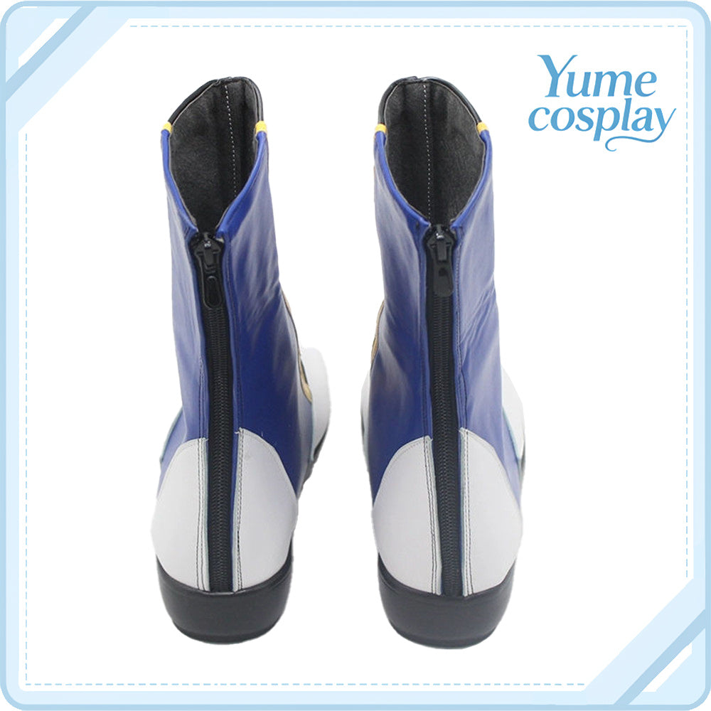 VOCALOID　KAITO　公式衣装(標準)　コスプレ靴　コスプレブーツ　ACS-6374