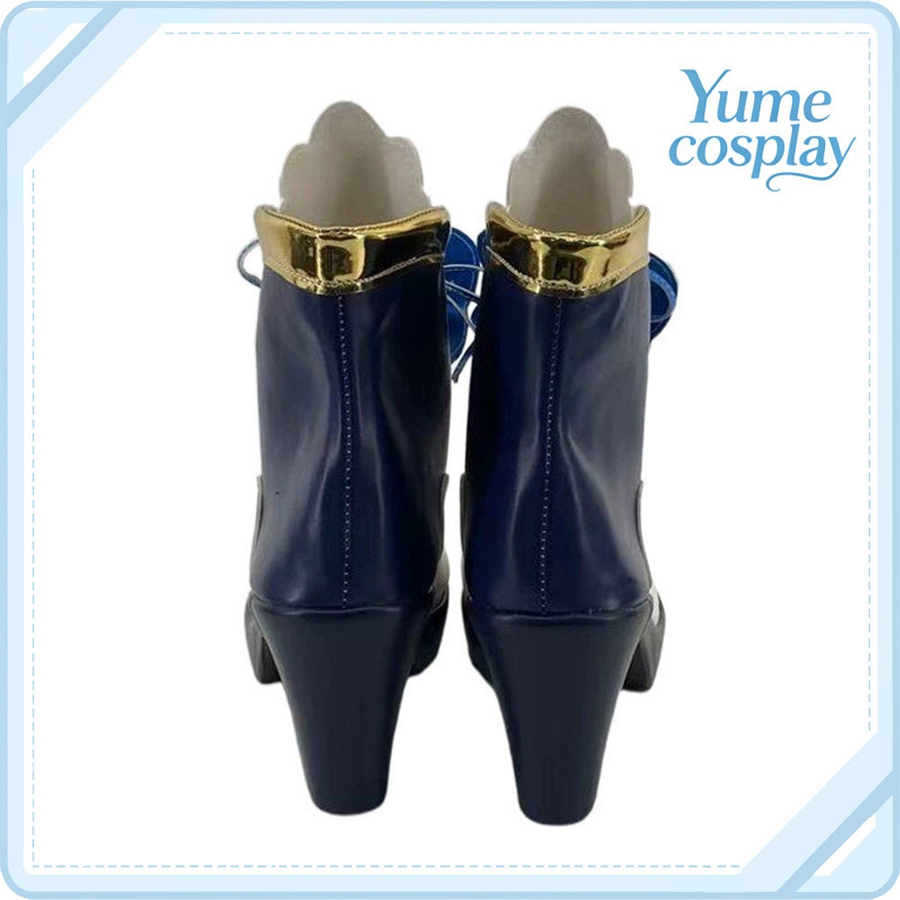 アイカツスターズ!　虹野ゆめ　四ツ星学園制服　冬服　コスプレ靴　コスプレブーツ　ACS-6393
