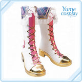 ラブライブ！スーパースター!!　Liella!　嵐千砂都　フレッシュライブ編　フレッシュジャンプ　コスプレ靴　コスプレブーツ　ACS-6647