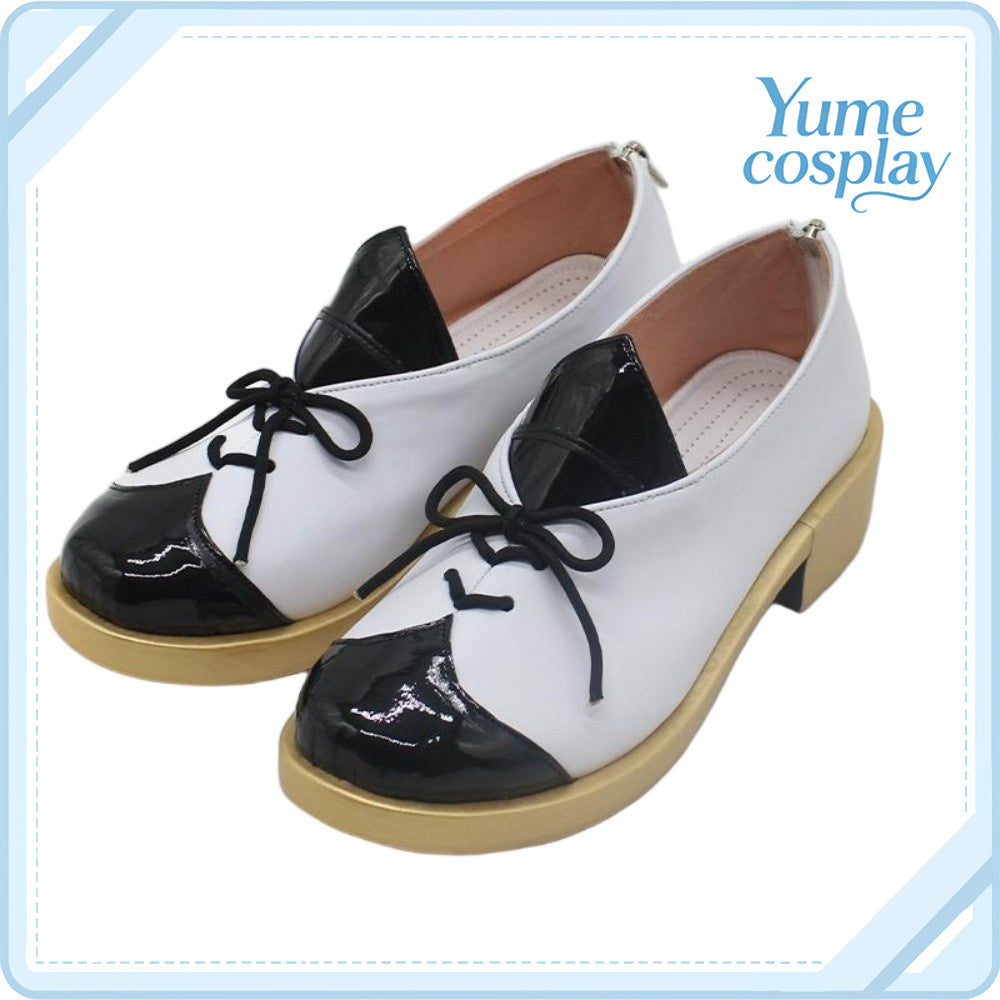アークナイツ供エブラナ　コスプレ靴　コスプレブーツ　ACS-6730