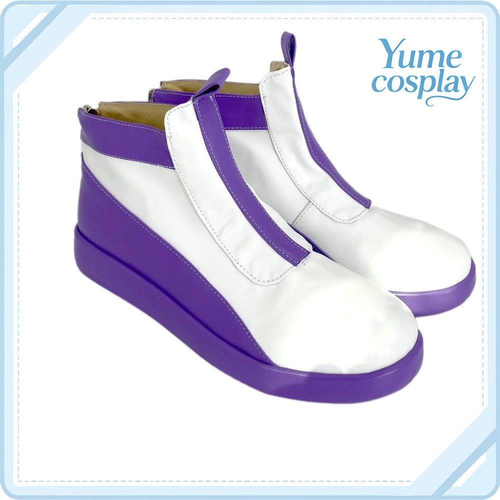 キミとアイドルプリキュア♪　紫雨こころ　コスプレ靴　コスプレブーツ　ACS-6789