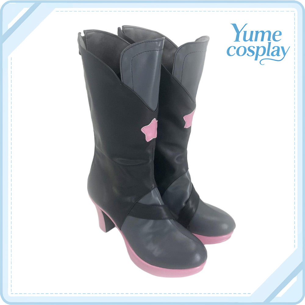 ウマ娘プリティーダービー　ラッキーライラック　勝負服　コスプレ靴　コスプレブーツ　ACS-6950