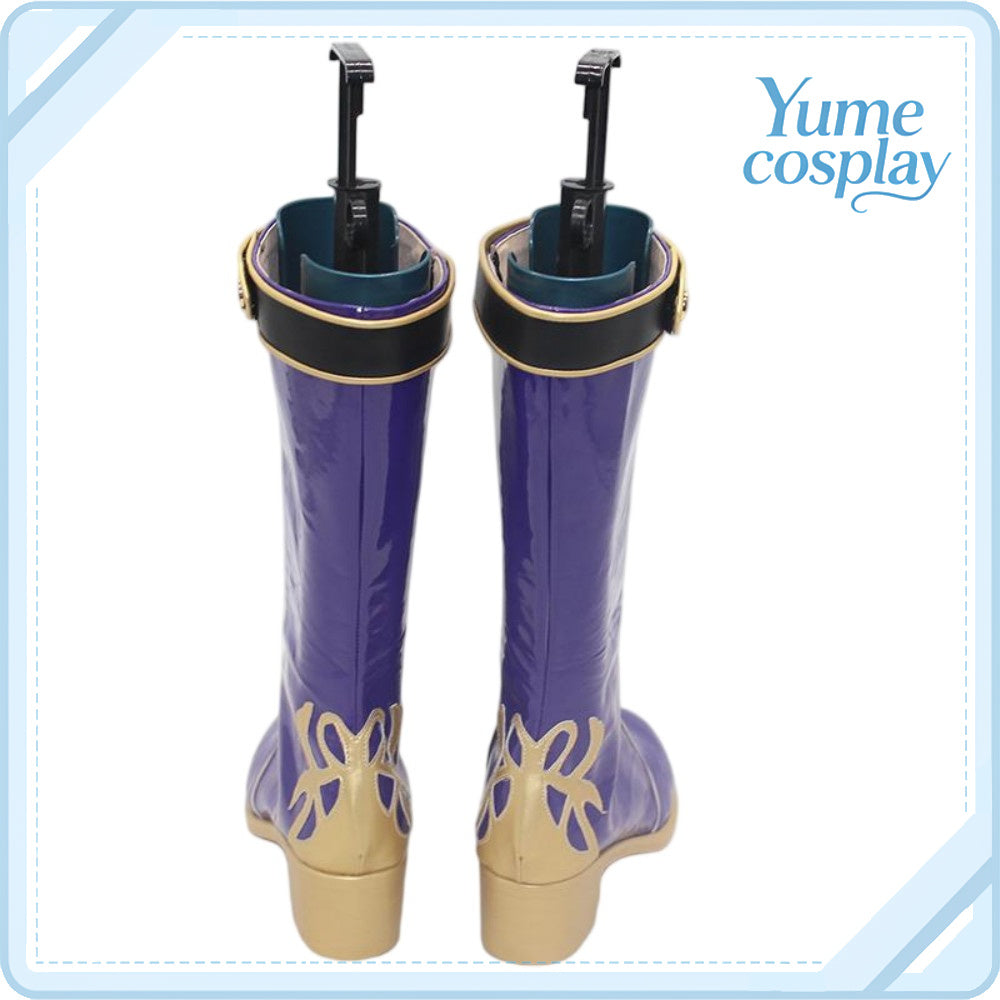 アイドルマスター　ミリオンライブ！　北上麗花　ワルプルギス・ナイト　コスプレ靴　コスプレブーツ　ACS-7099