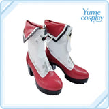原神　げんしん　胡桃　フータオ　残雪に咲く紅　コスプレ靴　コスプレブーツ　ACS-7399