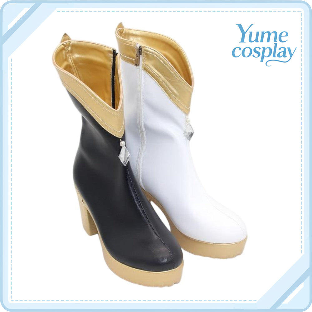 ウマ娘プリティーダービー　エピファネイア　勝負服　コスプレ靴　コスプレブーツ　ACS-7427