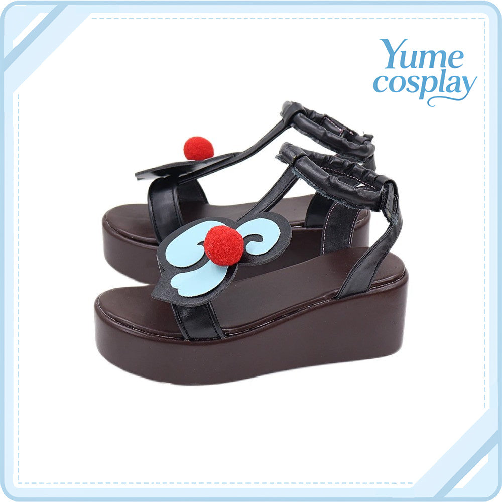 Re:ゼロから始める異世界生活　レム　庭園中の休み　コスプレ靴　コスプレブーツ　ACS-7546