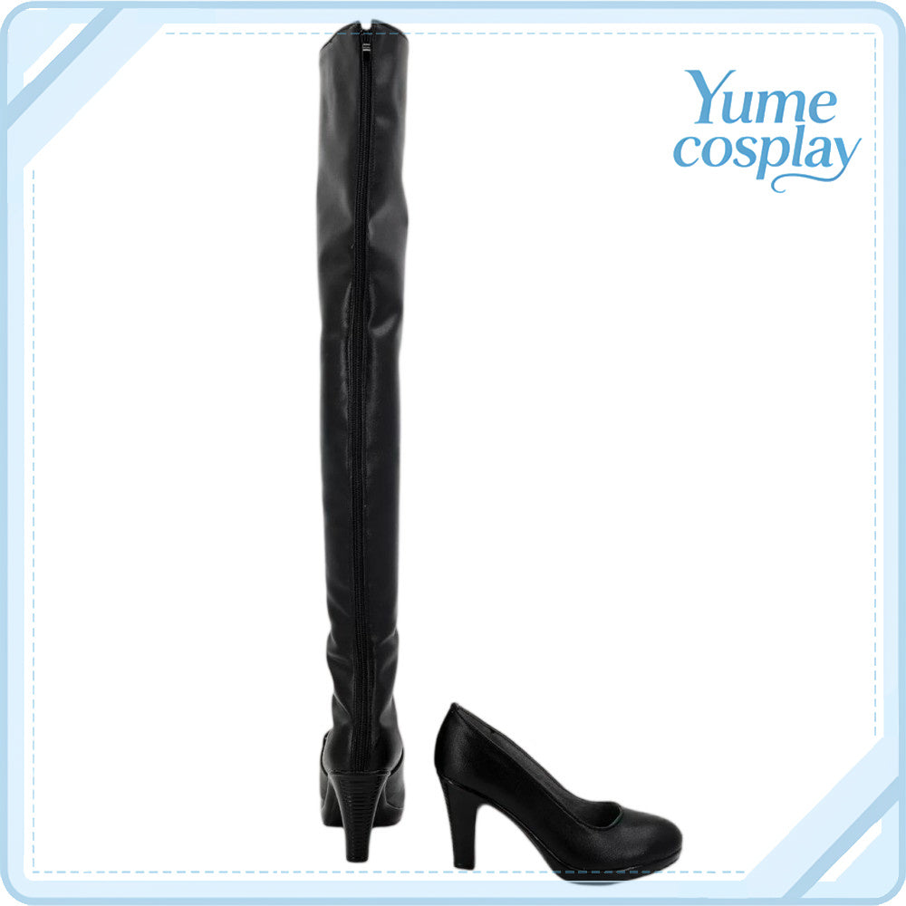 アイドルマスター　シャイニーカラーズ　田中摩美々　コスプレ靴　コスプレブーツ　ACS-7561